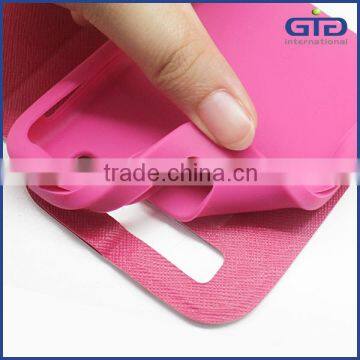 [GGIT] Sweet Warmly Color Painting Universal PU Leather Cell Phone Cover Case photo-3