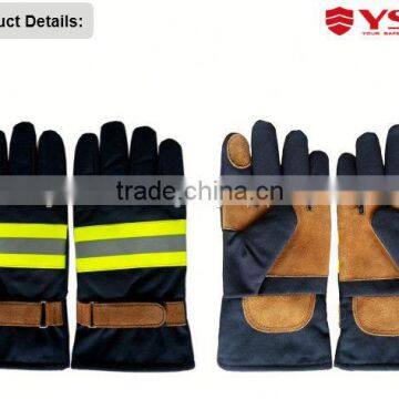 Anti fire gloves for firemen safety working and combatting