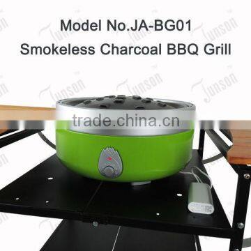 Foldable Picnic Table/Wood Board Barbecue Shelf/Three Layers Shelf photo-3