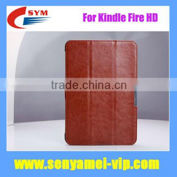 Top quality for Amazon kindle fire hd 8.9 leather cases