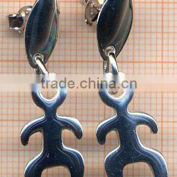 925 sterling silver casted earrings