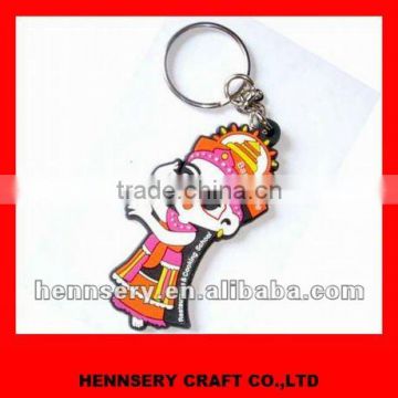 3D soft pvc rubber plastic keychain