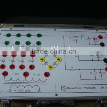 Electronic training kit, AC and DC Power Circuits Trainer