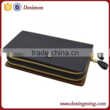 2015 Hot Selling Promotion Men Leather Wallet cheap genuine leather wallet