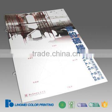 Saddle Stitching Book Printing with Lamination on Cover Guangzhou