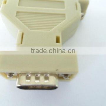 DB9M to DB25M adapter connector charger