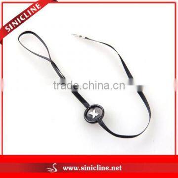 Sinicline New design round metal garment aluminum seal tag