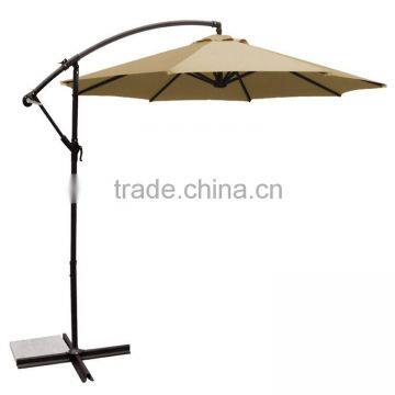Coral Coast 11 ft. Steel Offset Patio Umbrella with Detachable Netting