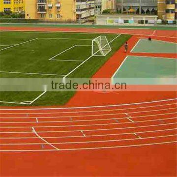 3-12mm thickness rubber running track for school