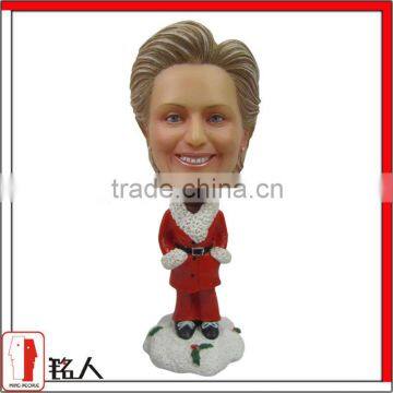 Christmas custom personal female bobblehead