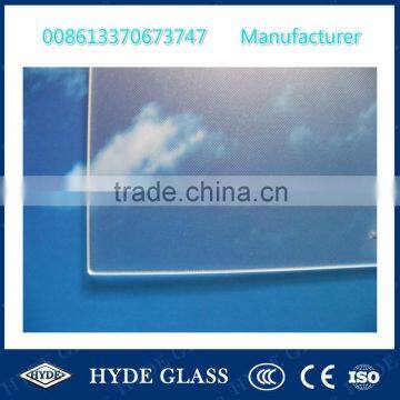 China 3.2mm Tempered Ultra Clear Low Iron Pattern Glass for Solar Cell photo-3