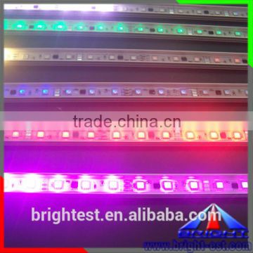 SMD5050 Epistar 12V RGB 60leds rigid 12w led strip light bar,Color changing led rigid strip led light bar