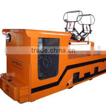 7 tons trolley locomotive for underground mine, cheap price China manufacture mining locomotive