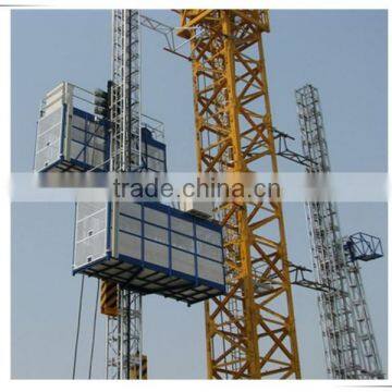 SC100/150/200 Single/Double Cage Construction Electric Building Hoist