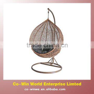 balcony indoor hanging swing egg chair rattan swing chair