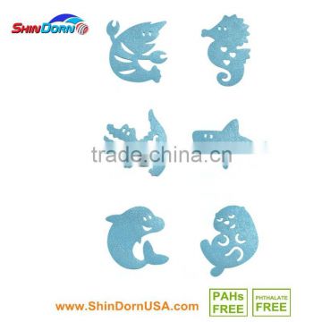 Special temperature sensitive sticker color changing material