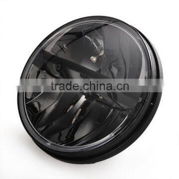 Hot Sale!!! 7" Round 80W Total Cre-e LED Headlight h4 Led High Low Beam for Jee-p Wrangler JK TJ LJ