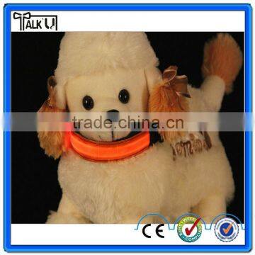 High quality christmas gift safety electronic waterproof flash led dog collar/led flash light pet collar