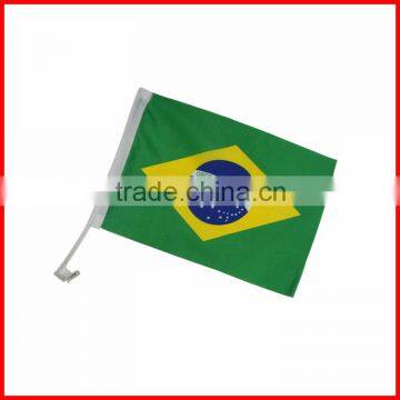 30*45cm car hood flag,polyester flag,Brazil flag