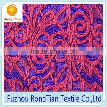Africa Selling High-end Water Soluble Lace Fabric for Garment Materials photo-3