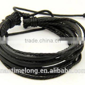 Handmade Bracelets Boy and Girl Friendship Bracelets Leather Bracelets photo-3