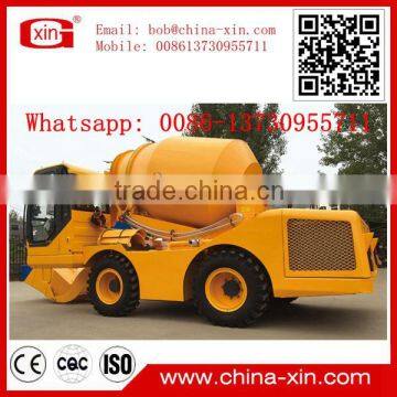 3m3 self loading concrete mixer