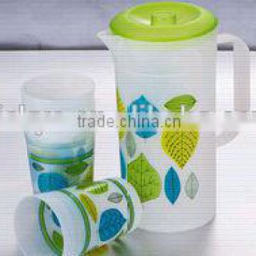 Plastic Water Jug Set, Plastic Juice Jug Set