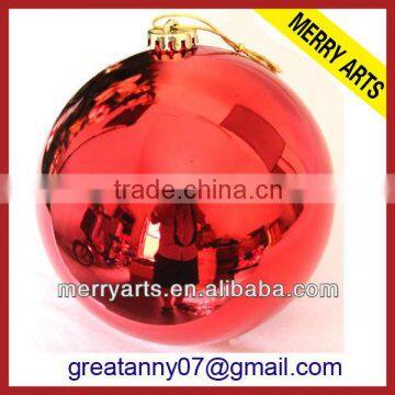 Express China Wholesale Large Decorating Red Christmas Big Balls Giant Christmas Decoration Ball