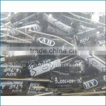 Capacitors 50V 4.7UF 5X11 DIP