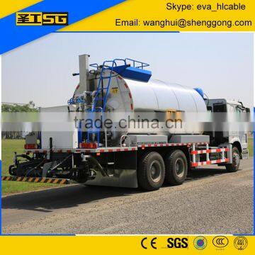 TOP Sale HGY5255GLQ 13Ton Standard Asphalt Sprayer Truck for Sale photo-2