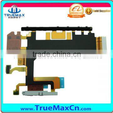 Hot Power button flex for sonyZ2 D6502,D6503 ,Replacement on/off cable for sony Z2 China wholesale in stock