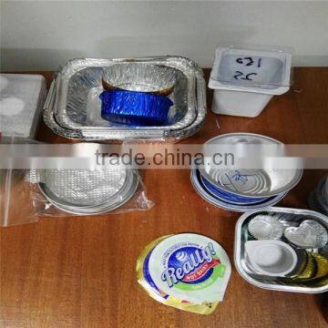 133mm Aluminum Foil Lids For Soup Cup