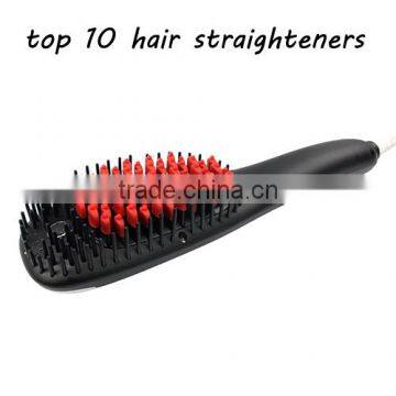 2016 hot product hair straightening brush, top 10 hair straighteners reliable quality