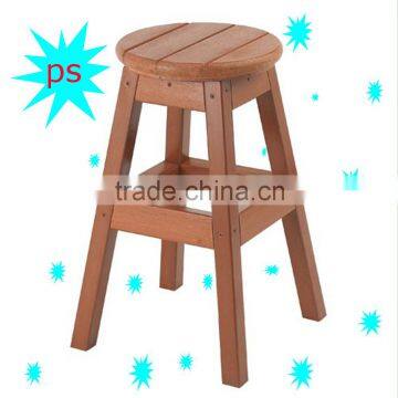 PS Outdoor Patio Furniture And Wood Plastic Stool