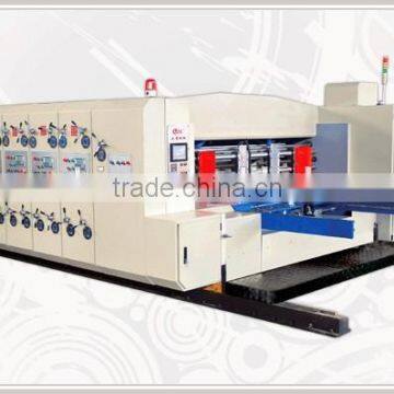 [RD-A910-2000-4] Automatic high speed 4 color corrugated cardboard printer slotterr machine with die cutting