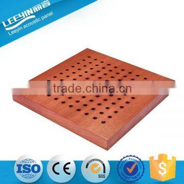 Enviromental Soundproofing Material Perforated Wood Acoustic Panel