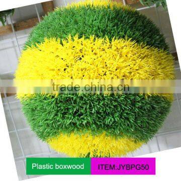 Colorful grass ball for decoration