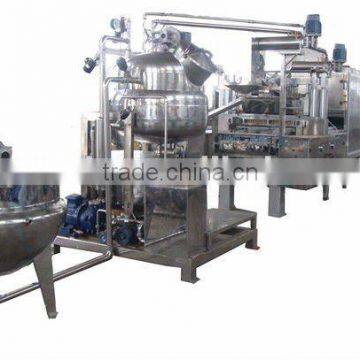 stainless steel jelly candy machine line