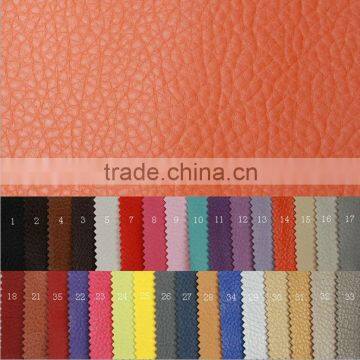 Artificial PU Big litchi grain leather for shoese ,bag ,handbag....