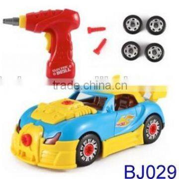 World Racing Car Take Apart Toy for Kids with light and music