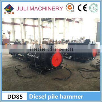 JULI brand new condition DD85 guide rod type diesel pile hammer in Philippines