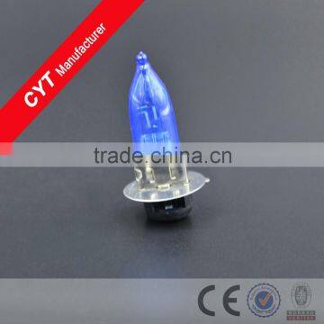 Free Sample BA20D 35W/50W 12V Motorcycle Pointed Blue Halogen bulb