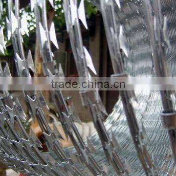 SS CBT-65, CBT-60 Concertina Razor Wire for Defencing( Direct Factory)