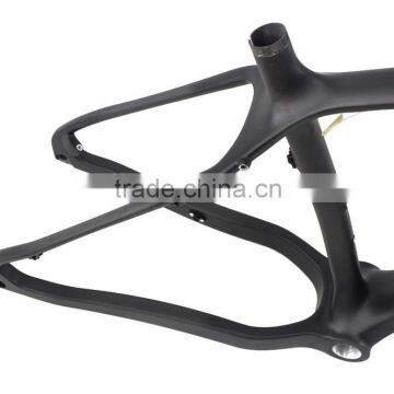 Popular 2015 Fat Bike Frame Fat Bike 120mm BB Shells 197mm Rear Spacing Carbon Fatbike Frameset photo-5