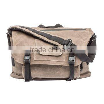 hot sale diversion waxed canvas messengers bag