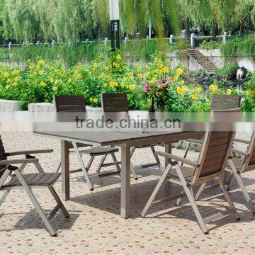 Outdoor furniture plastic dinning set, outdoor furniture,used folding table and chairs wholesale