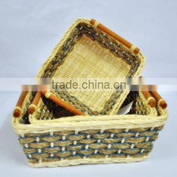 Vietnam manufacturer wholesale square rattan tray