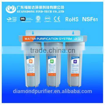 home use without RO water filter 3 satges water purifier machine price