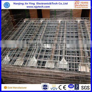 Pallet rack wire decking;wire mesh shelf