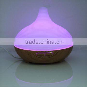 Aromatherapy Essential Oil Diffuser 300ml Wood Grain Ultrasonic Cool Mist Whisper-Quiet Humidifier photo-3